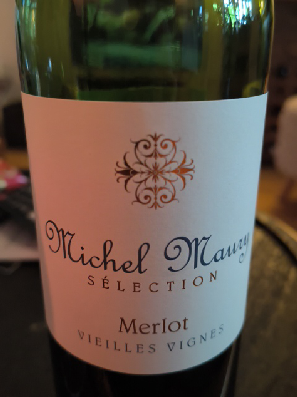 Michel Maury Sélection Merlot Vieilles Vignes - Image 1