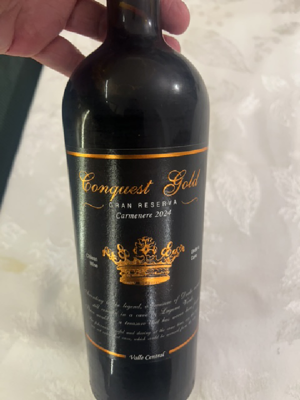 Conquest Gold Gran Reserva Carmenere - Image 1