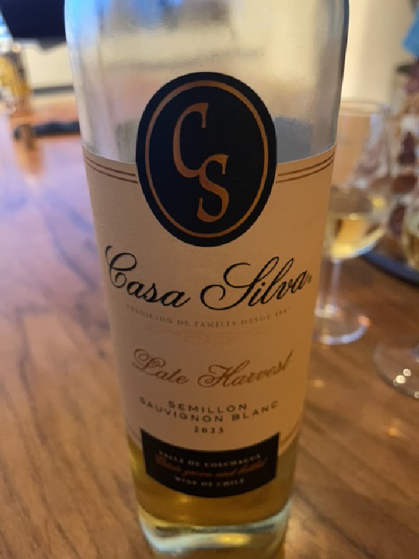 Casa Silva Late Harvest Semillon - Sauvignon Blanc - Image 1