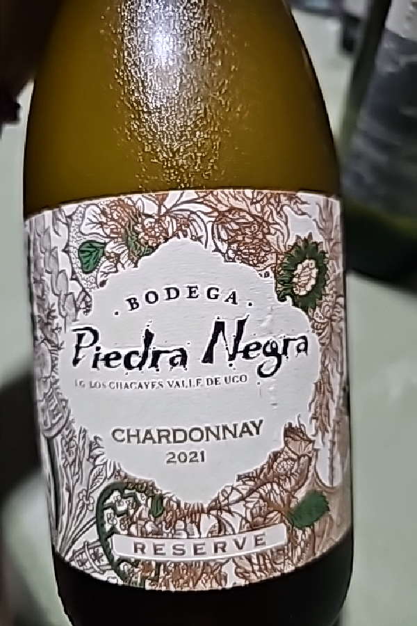 Piedra Negra Reserve Chardonnay - Image 1