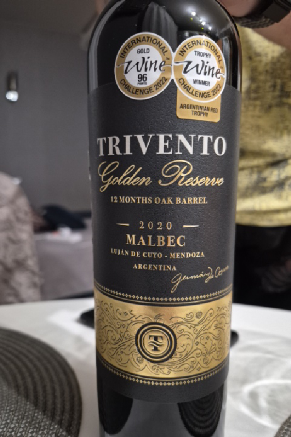 Trivento Golden Reserve Malbec - Image 1