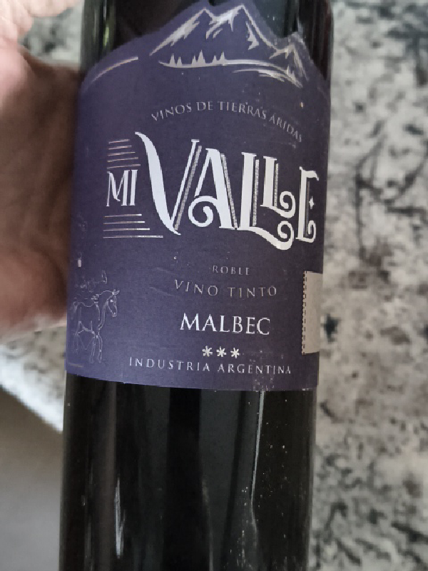 Mi Valle Malbec Roble - Image 1