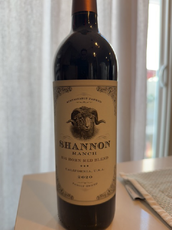 Shannon Ranch Big Horn Red Blend - Image 1