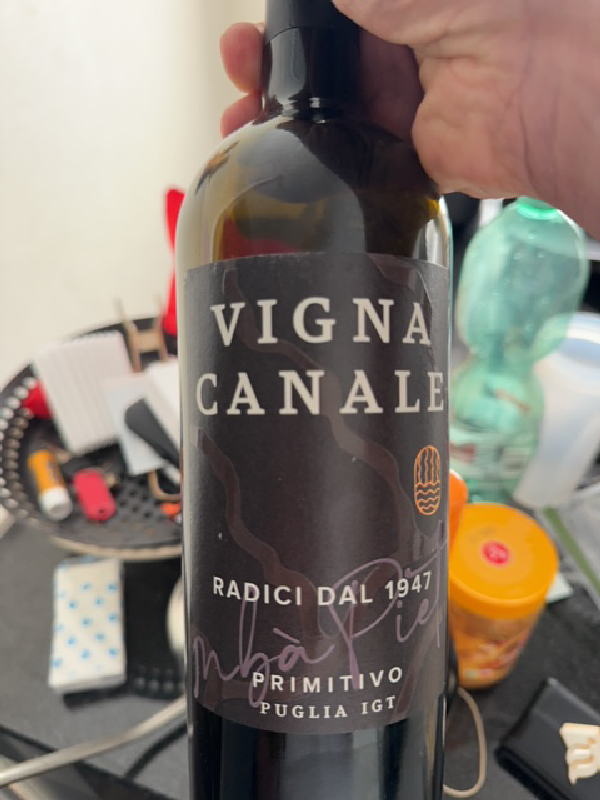 Vigna Canale Primitivo Puglia IGT - Image 1