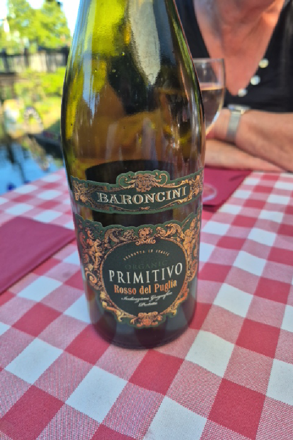 Baroncini Organic Primitivo Rosso del Puglia - Image 1