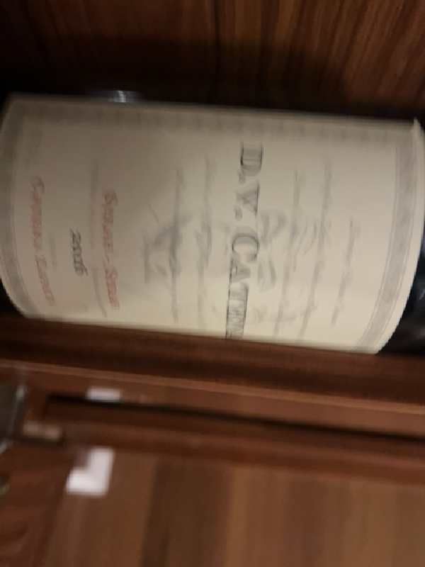 D.V. Catena Syrah-Syrah - Image 1