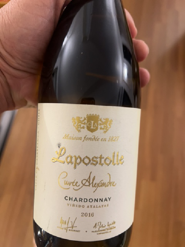 Cuvée Alexandre Chardonnay - Image 1