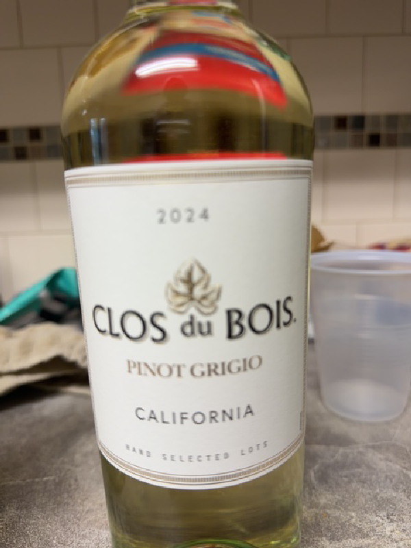 Clos du Bois Pinot Grigio - Image 1