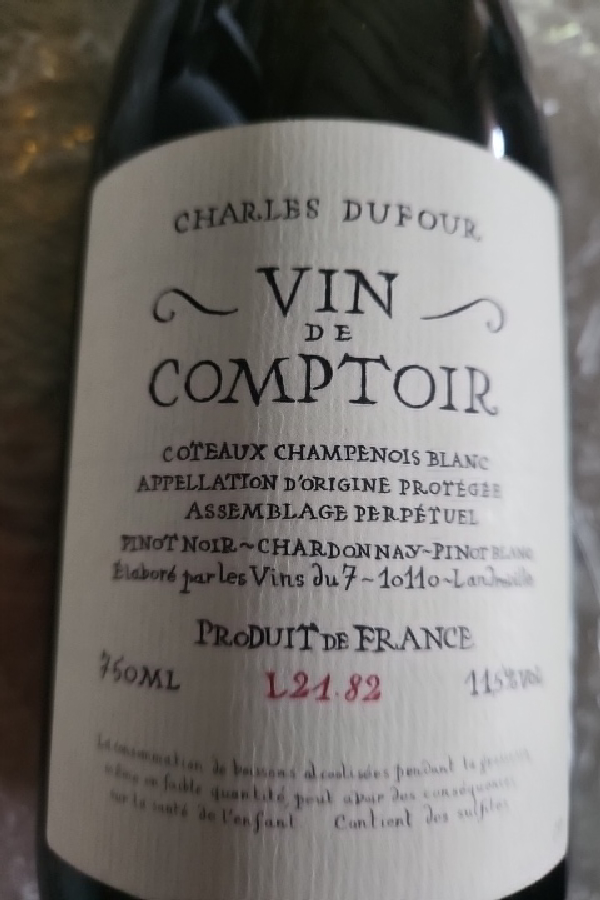 Vin de Comptoir Coteaux Champenois Blanc - Image 1