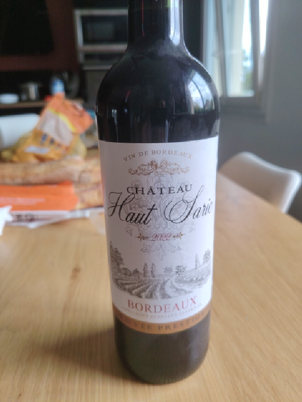 Château Haut-Saric Cuvée Prestige - Image 1