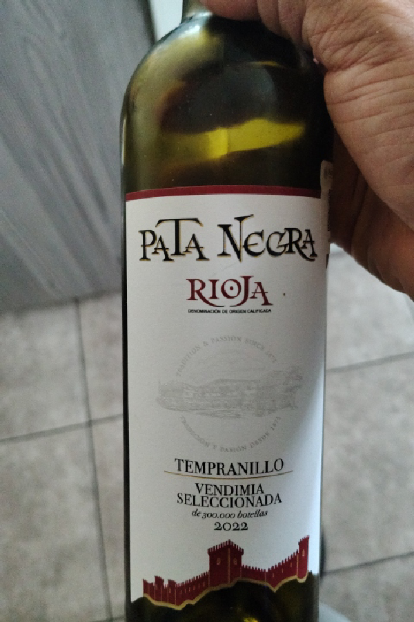 Pata Negra Rioja Vendimia Seleccionada - Image 1