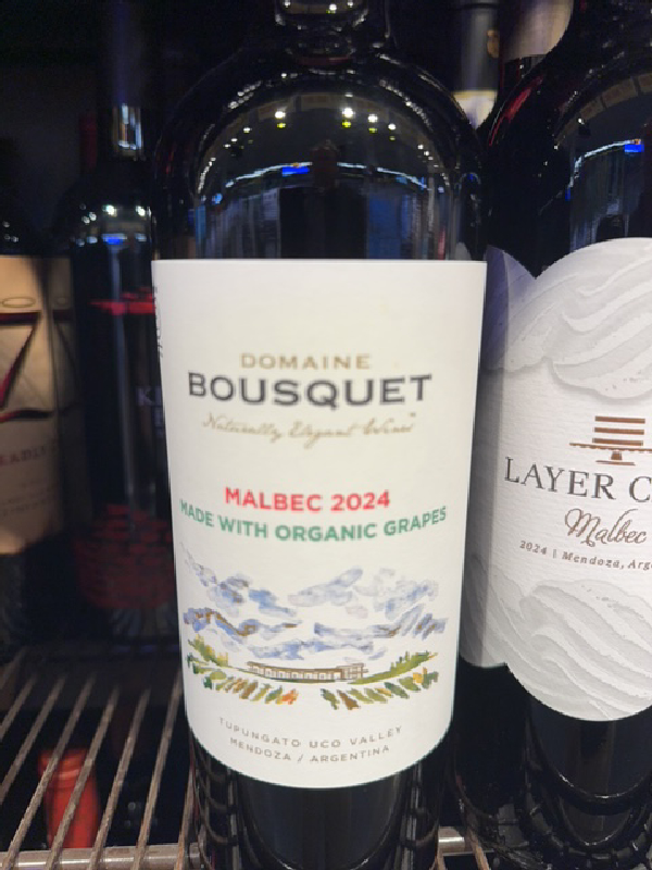 Domaine Bousquet Organic Malbec - Image 1