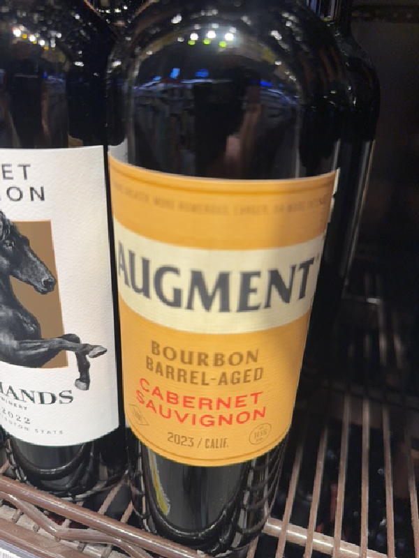Augment Bourbon Barrel-Aged Cabernet Sauvignon - Image 1