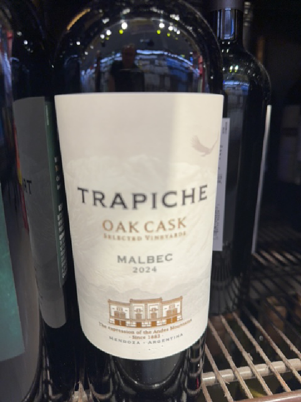 Oak Cask Malbec - Image 1