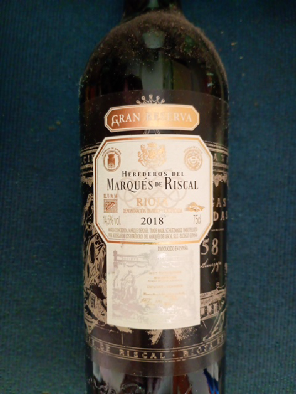 Marqués de Riscal Gran Reserva 2018 - Image 1