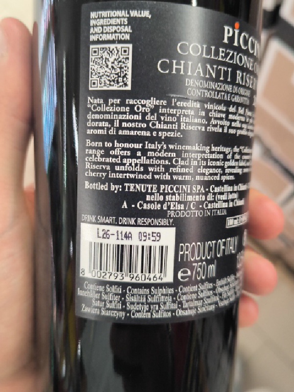 Collezione Oro Chianti Riserva - Image 1