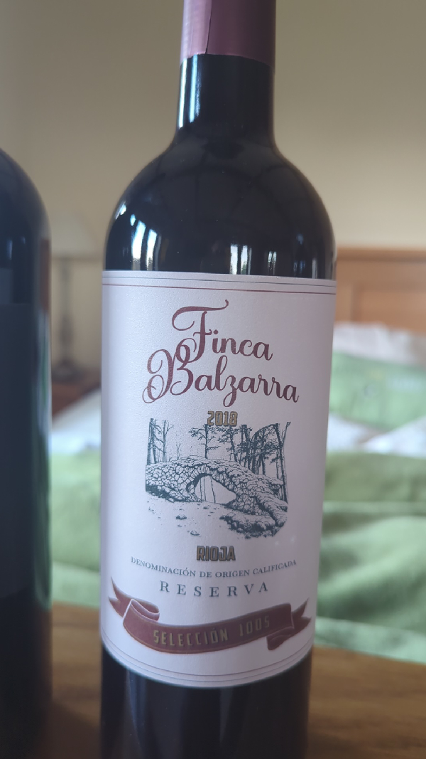Finca Balzarra Rioja Reserva Seleccion 1005 - Image 1
