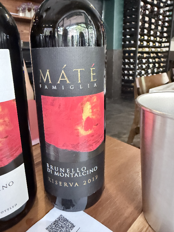 Máté Famiglia Brunello di Montalcino Riserva 2019 - Image 1