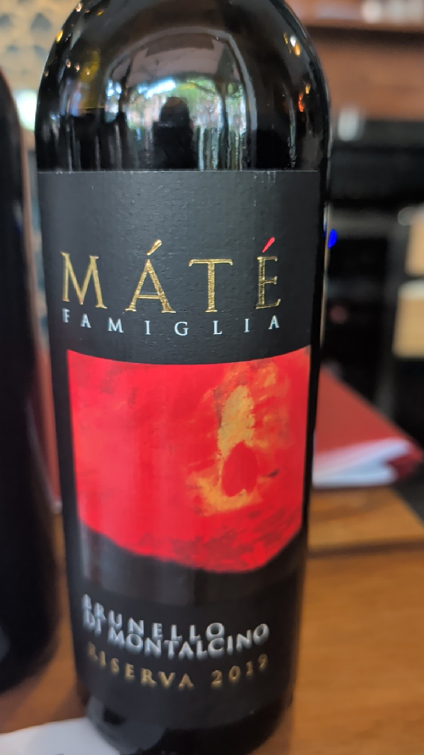 Máté Famiglia Brunello di Montalcino Riserva - Image 1