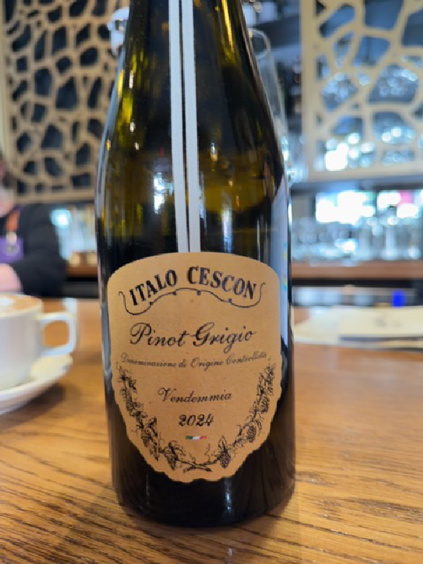 Italo Cescon Pinot Grigio - Image 1