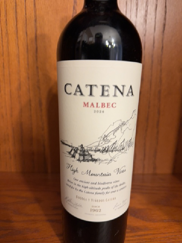 Catena Malbec High Mountain Vines - Image 1