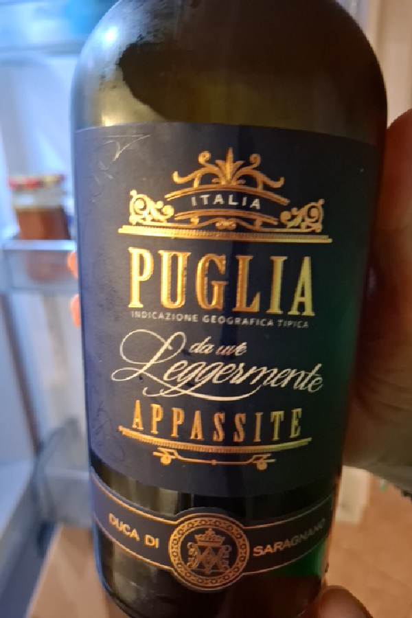 Puglia IGT Rosso da Uve Leggermente Appassite - Image 1