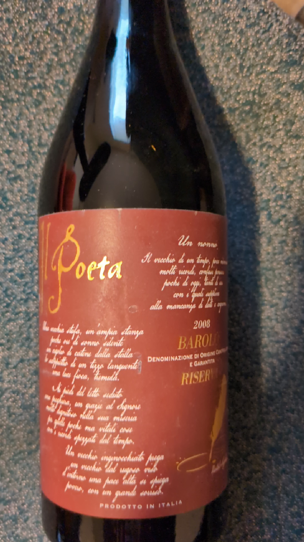Il Poeta Barolo Riserva - Image 1