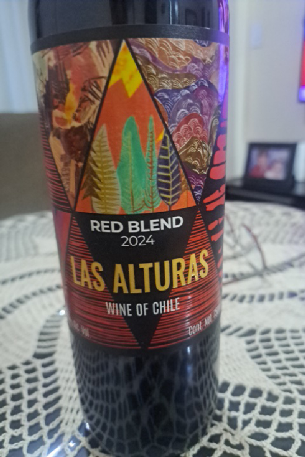 Las Alturas Red Blend 2024 - Image 1