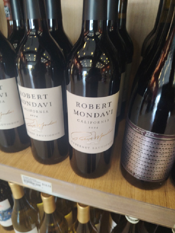 Robert Mondavi California Cabernet Sauvignon - Image 1