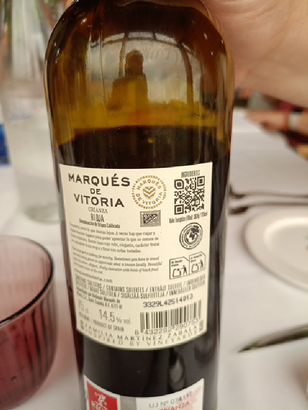 Marqués de Vitoria Crianza - Image 1