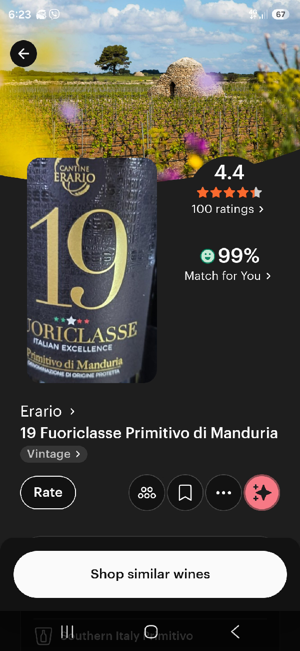 19 Fuoriclasse Primitivo di Manduria - Image 1