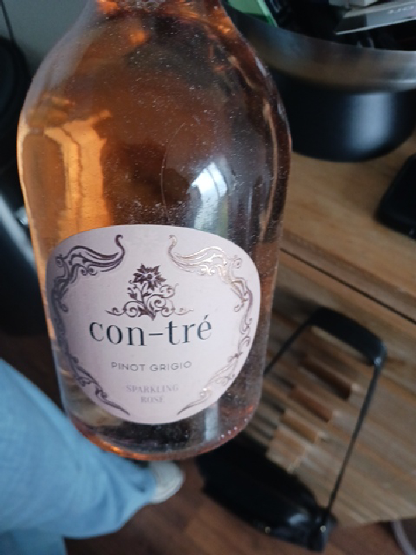 Con-Tré Pinot Grigio Rosé Spumante Extra Dry - Image 1