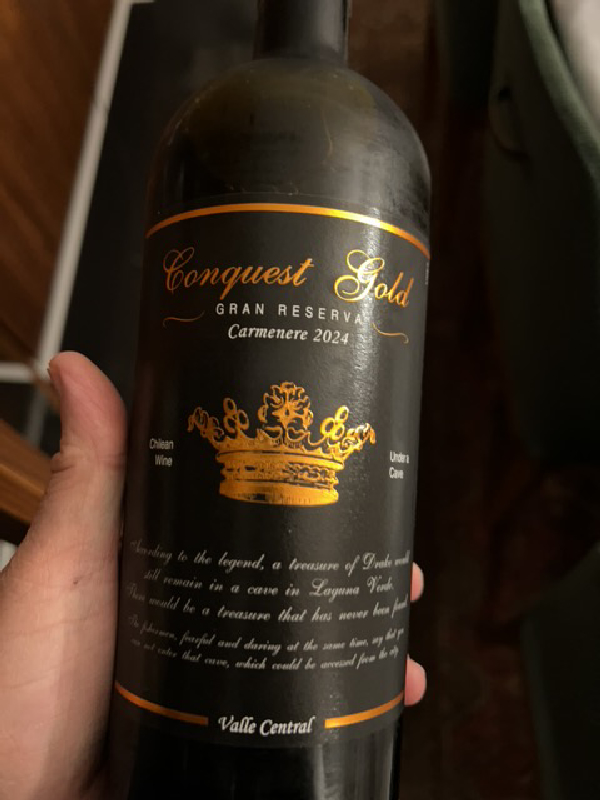 Conquest Gold Gran Reserva Carménère - Image 1
