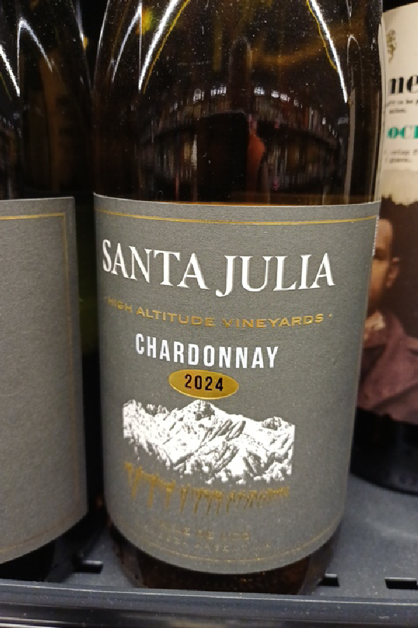 Santa Julia High Altitude Vineyards Chardonnay - Image 1