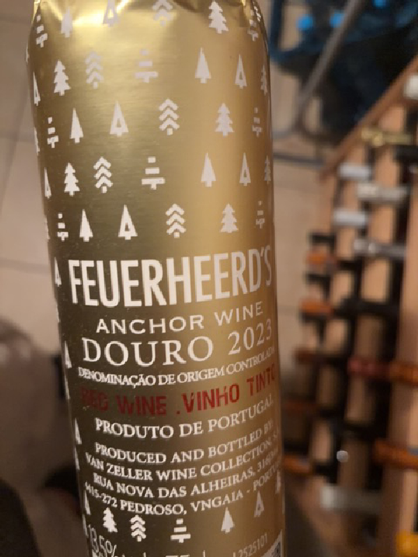 Feuerheerd's Anchor Wine Reserva - Image 1