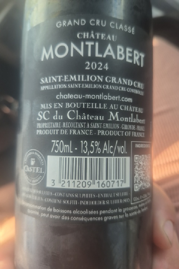 Château Montlabert Saint-Émilion Grand Cru - Image 1