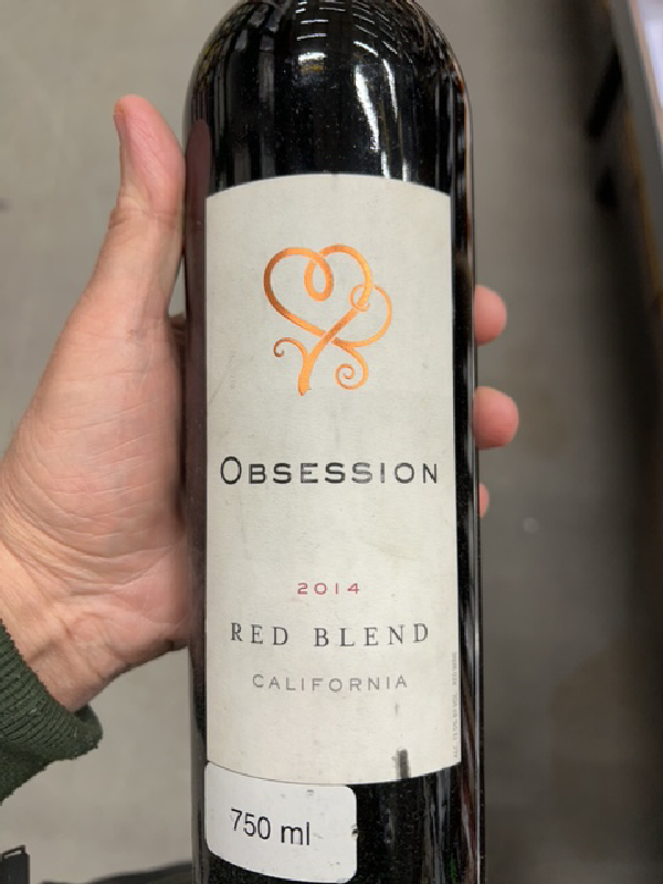 Obsession Red Blend - Image 1