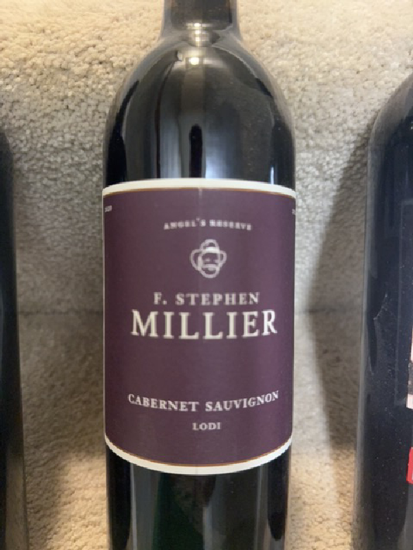 F. Stephen Millier Angel's Reserve Cabernet Sauvignon - Image 1