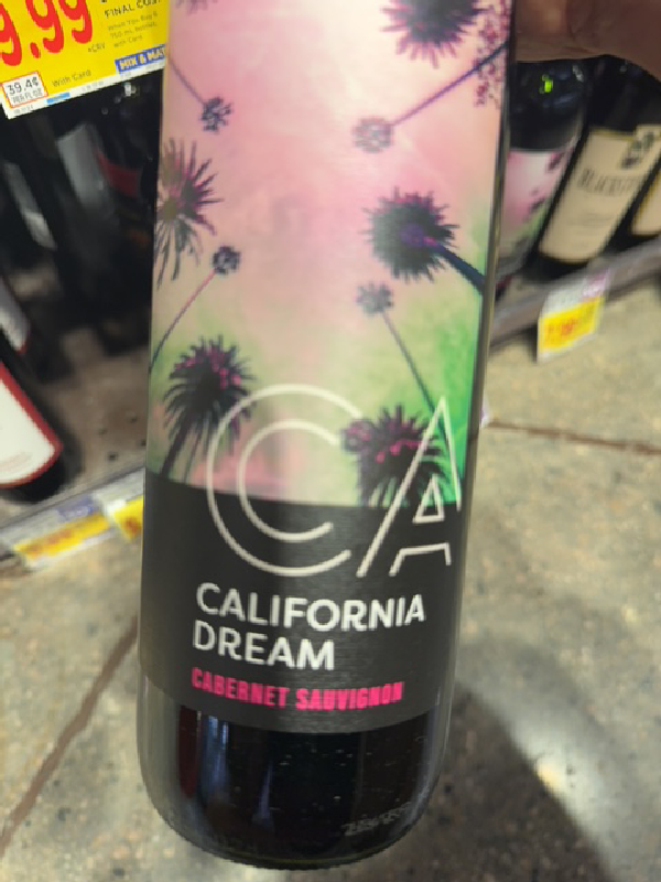 California Dream Cabernet Sauvignon - Image 1