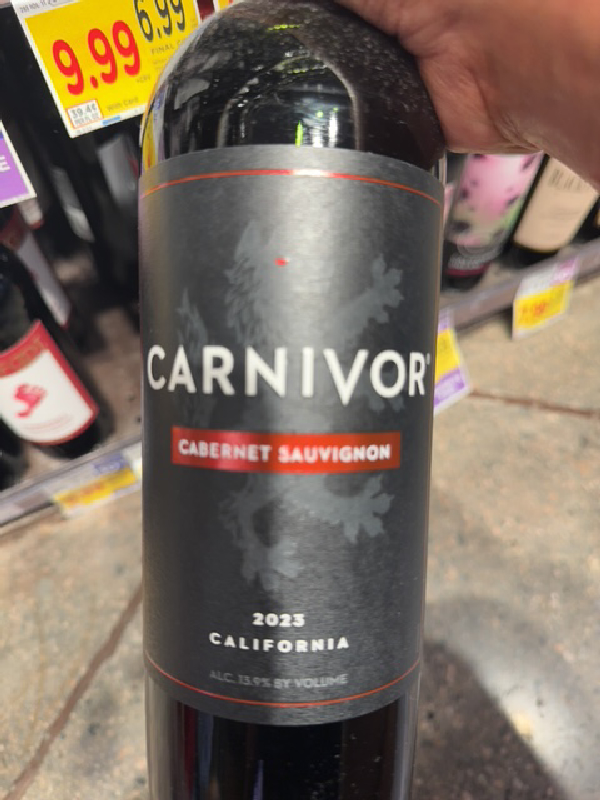 Carnivor Cabernet Sauvignon - Image 1