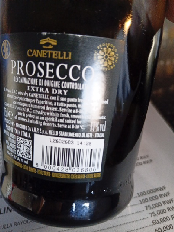 Canetelli Prosecco Extra Dry - Image 1
