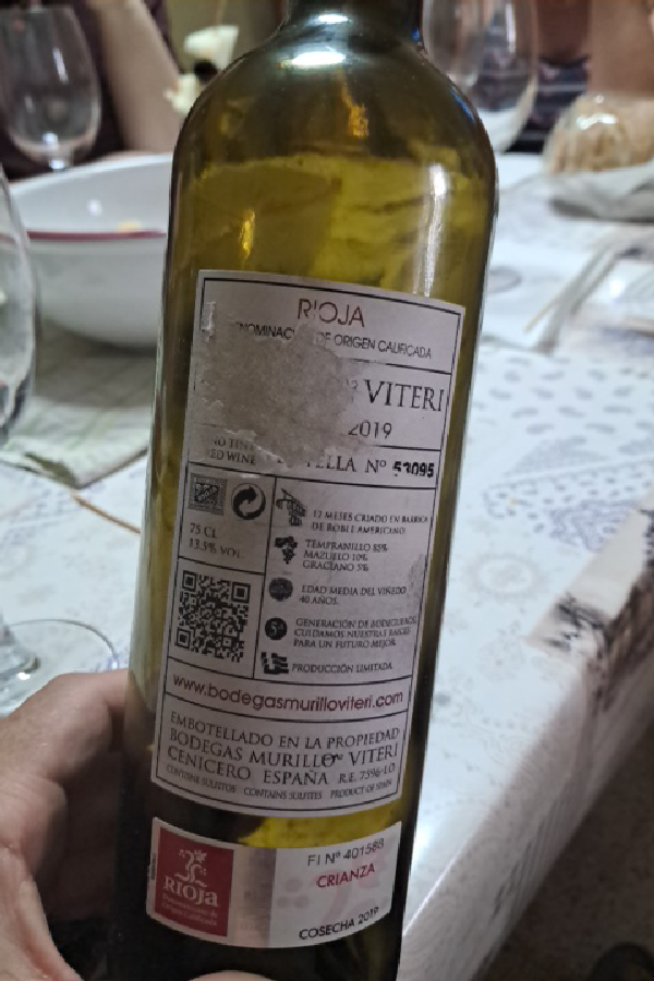 Murillo Viteri Crianza - Image 1