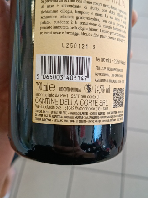 Syrah Velluto Nero - Image 1