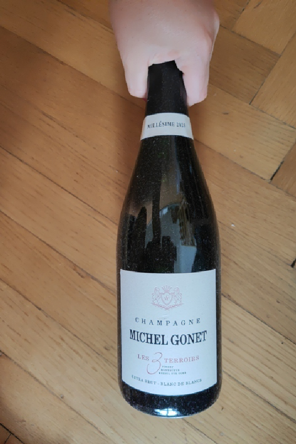 Les 3 Terroirs Blanc de Blancs Extra Brut Millésime 2020 - Image 1