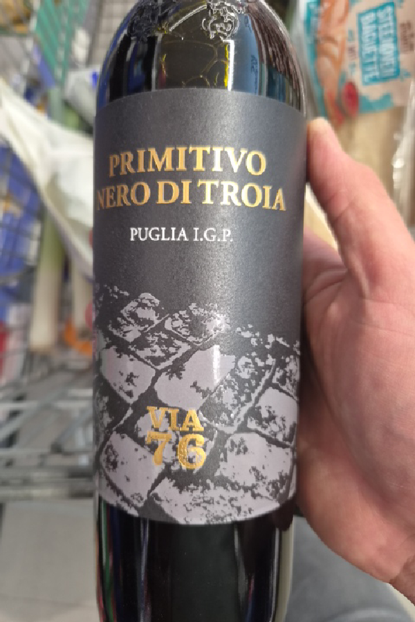 Via 76 Primitivo - Nero di Troia - Image 1