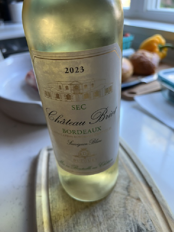 Château Briot Bordeaux Blanc - Image 1