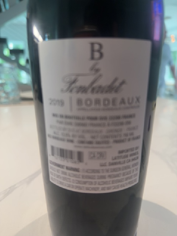 B by Fonbadet Bordeaux - Image 1