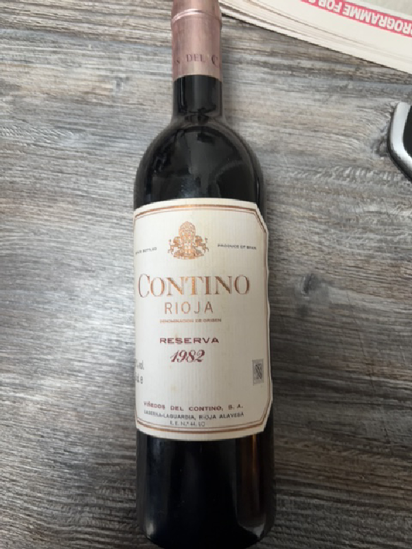 Contino Reserva 1982 - Image 1