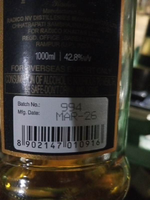 Radico Khaitan Spirits Product - Image 1