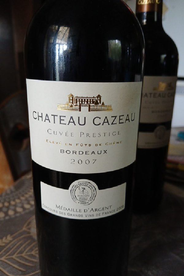 Château Cazeau Cuvée Prestige - Image 1